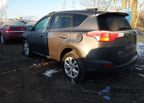 2015 Toyota Rav4 Limited from USA, damaged, VIN 2T3DFREV9FW351843